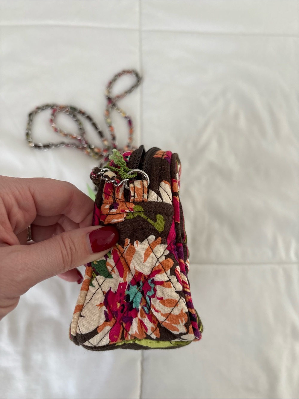 Vera Bradley English Rose Mini Chain Crossbody - Picture 7 of 7